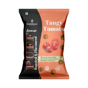 Jowar Puff - Tangy Tomato (Pack of 10) | 27gm