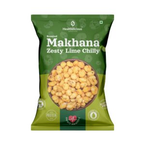 Makhana - Zesty Lime Chilly Pack of 10 |27gm